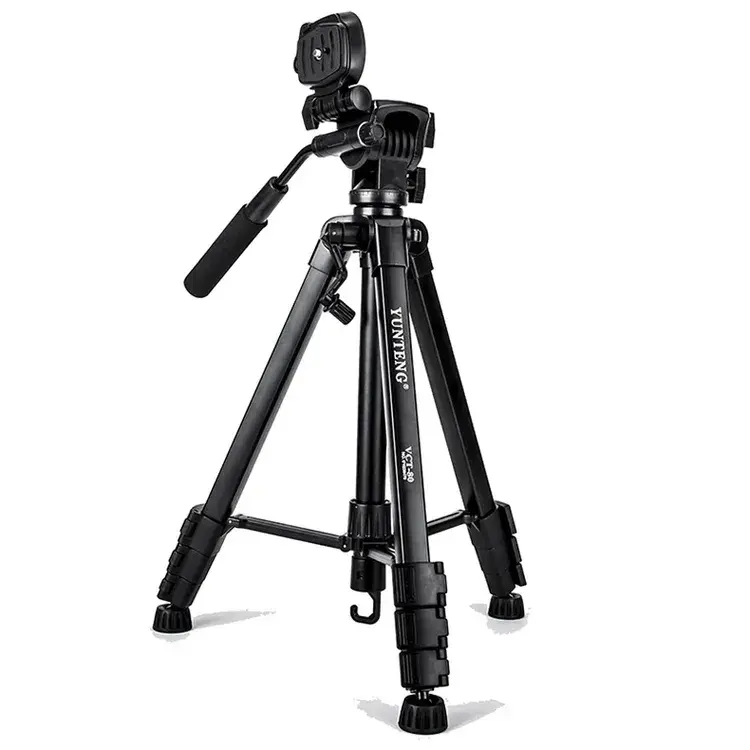 Professional Extendable Aluminum Tripod Stand Portable Photography