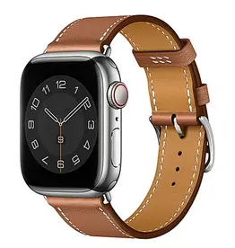 WiWU Luxury Watch Bands for Apple Watch Strap Leather Stainless Steel Buckle