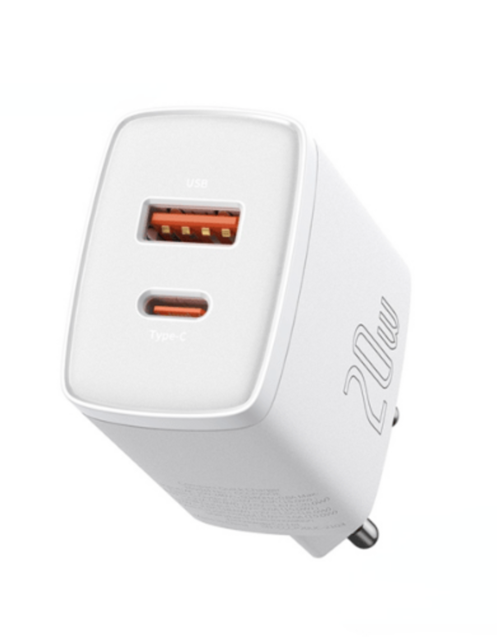 Baseus 20w Compact Quick Charger U+C 20w CN