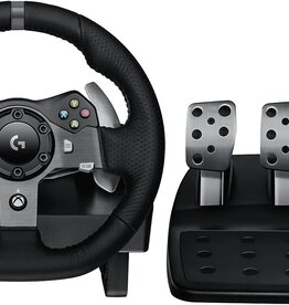 Logitech G920 Driving Force Racing Wheel and Pedals, Force Feedback +  Logitech G Driving Force Shifter - Xbox Series X|S, Xbox One and PC, Mac -  Black