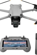 DJI Air 3 Fly More Combo with DJI RC 2 (screen remote controller), Drone with Medium Tele & Wide-Angle Dual Primary Cameras for Adults 4K HDR, 46-Min Max Flight Time, 48MP, Two Extra Batteries