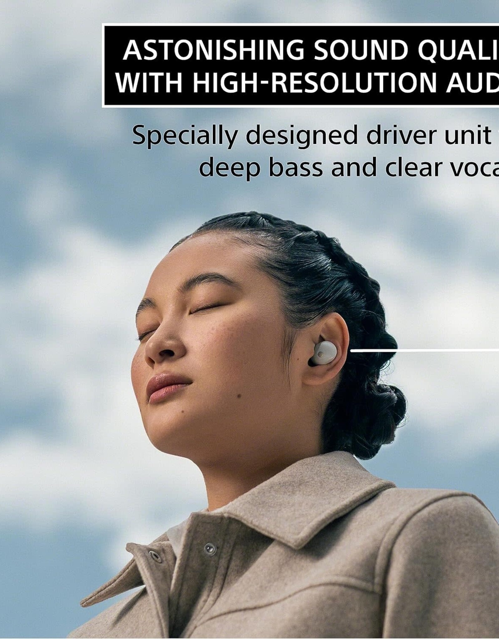 sony Sony WF-1000XM5 Wireless Noise Cancelling Earbuds - Black