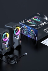 ONIKUMA L2 Multimedia Set Wired Speaker USB RGB Colorful Light