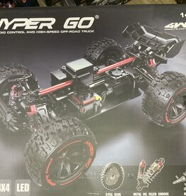 Hyper Go 1/ 14 Radio Control 4WD Remote control Black & Red