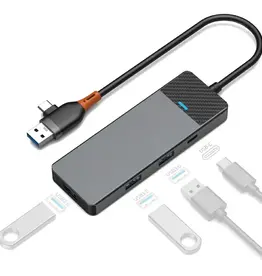 Wiwu Linker 4 in 1 usb-A & C Hub