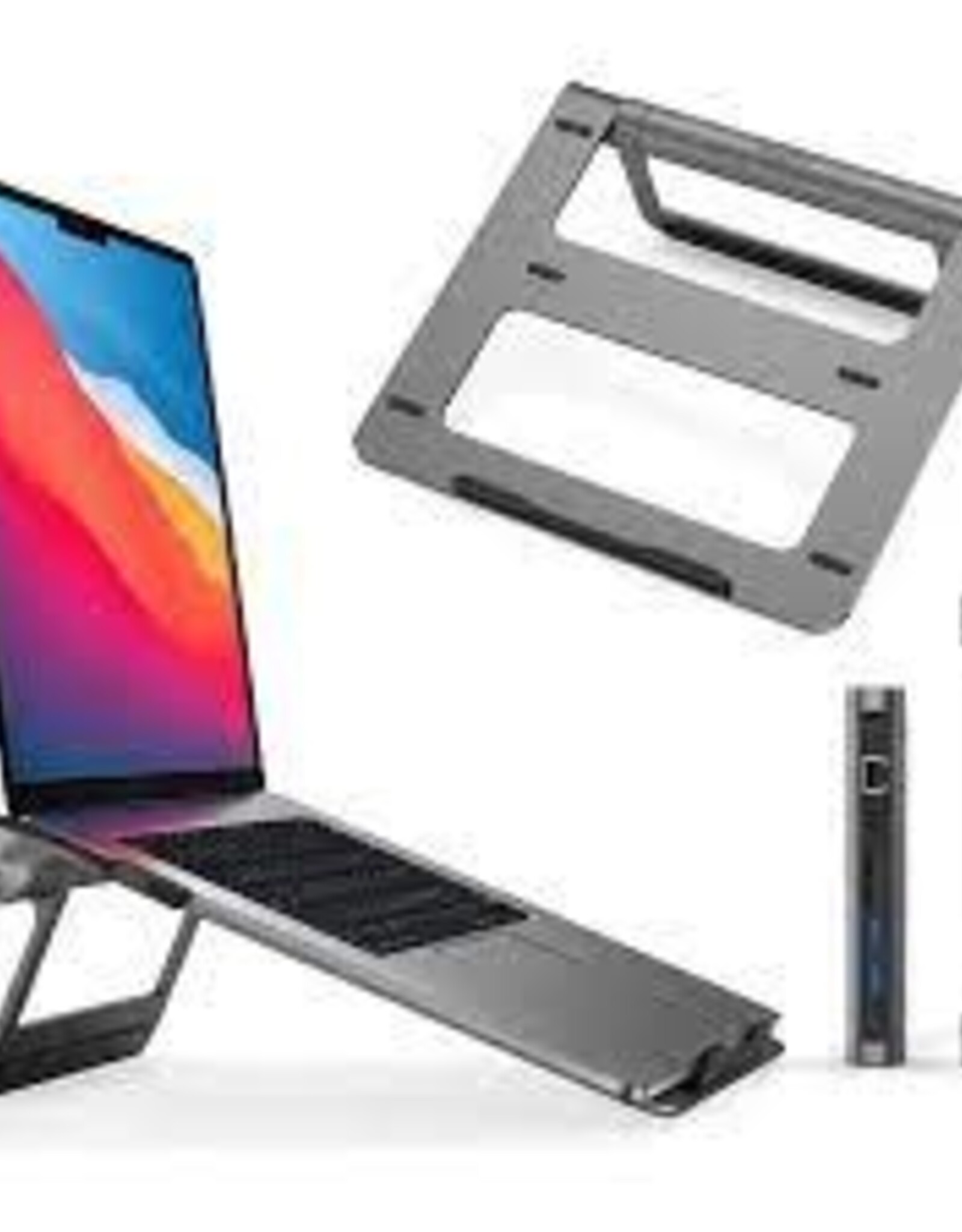 Wiwu Laptop Stand Hub 8 in 1 USB Docking Station