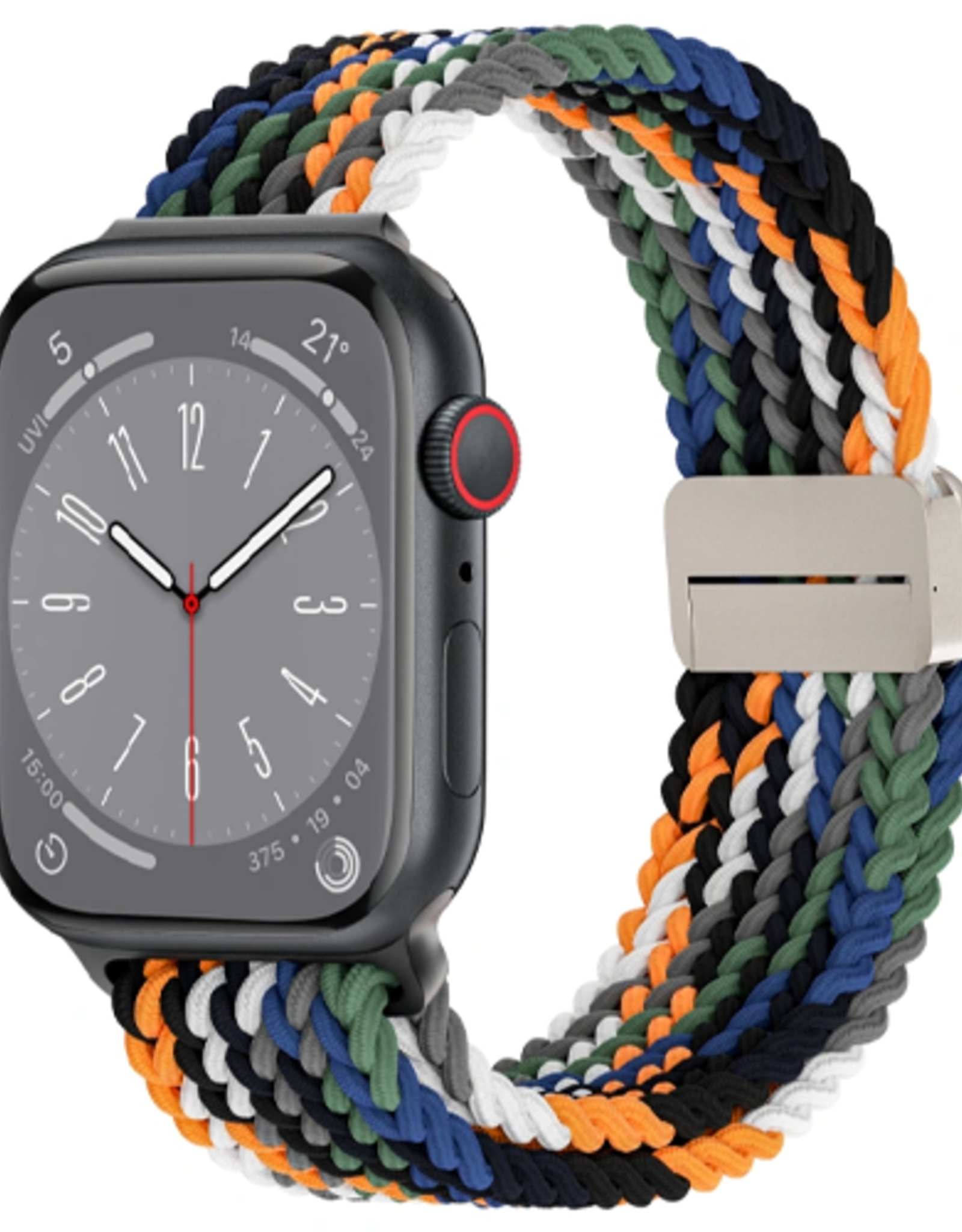 Wiwu Braided Magnetic Watch Band 38/40/41 Cowboy Colourful