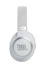 JBL Live 660NC - Wireless Over-Ear Noise Cancelling Headphones with Long Lasting Battery and Voice Assistant - White