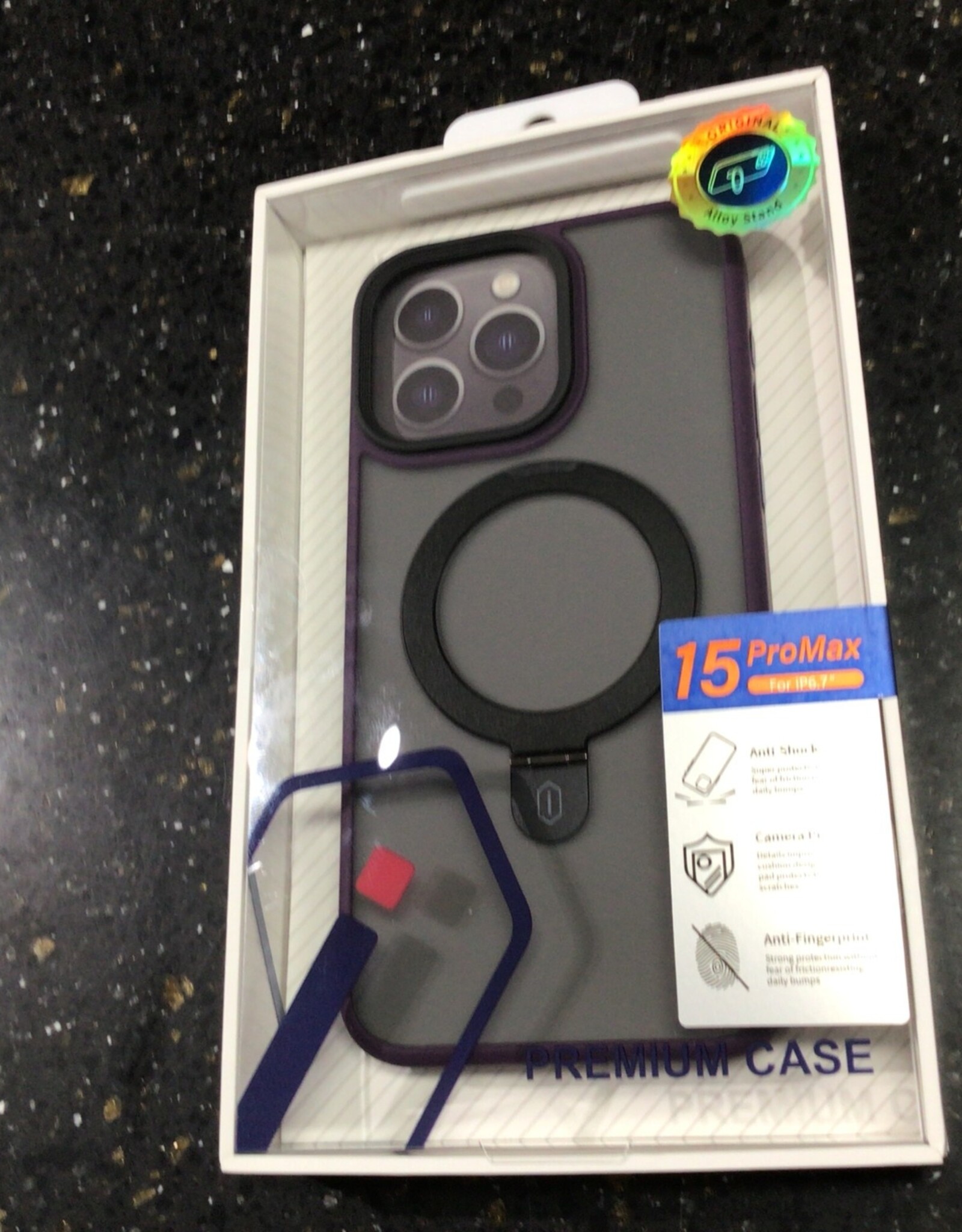 Wiwu 15 Pro Max Case Magnetic  Purple