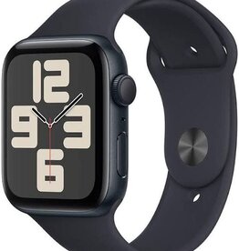 Apple Watch SE (2nd Generation) GPS 44mm Midnight Aluminum Case with Midnight Sport Band