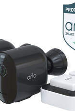 Arlo - Pro 4 Spotlight Camera Security Bundle - 3 Wire-Free Cameras Indoor/Outdoor 2K with Color Night Vision (12 pieces) - Black