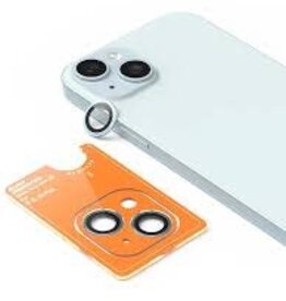 iPhone 15 6.1/6.7 PVD Original Metal Frame Lens Protector Blue