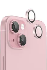 iPhone 15 6.1/6.7 PVD Original Metal Frame Lens Protector Pink