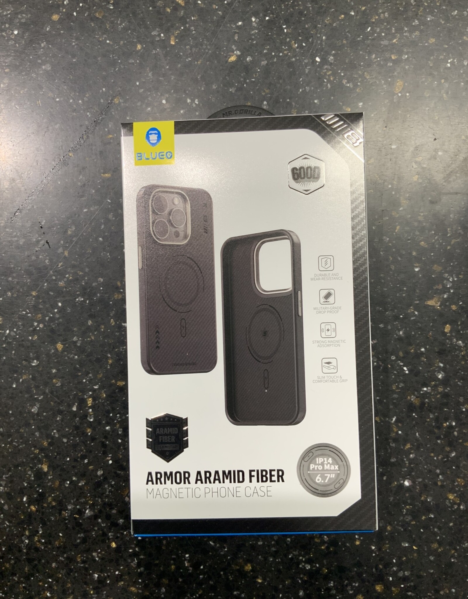 iPhone 14 Series BLUEO Armor Aramid Fiber Anti-Drop Case