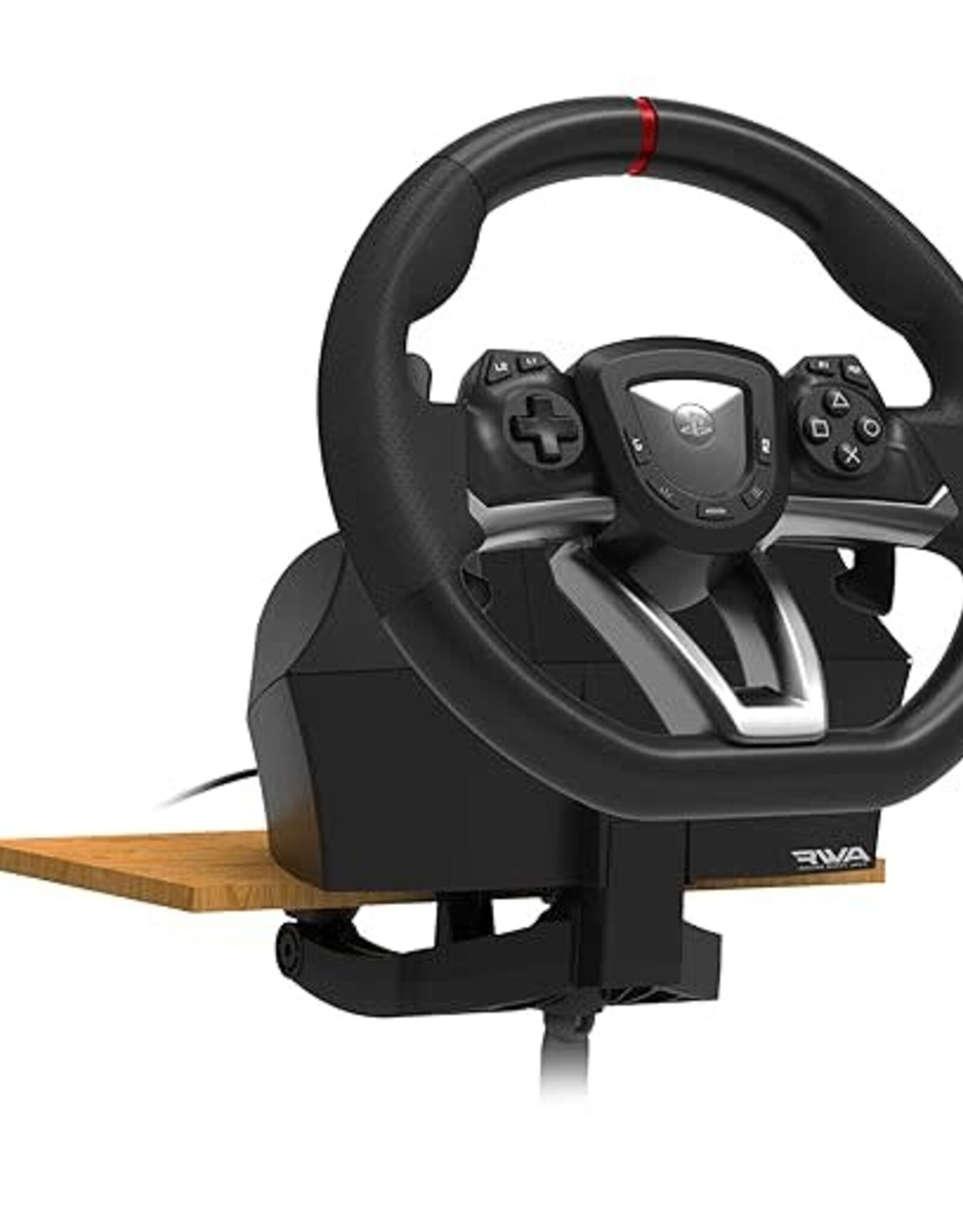 HORI Racing Wheel Apex for Playstation 5, PlayStation 4 and PC - Officially Licensed by Sony - Compatible with Gran Turismo 7