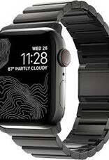 WATCH BAND (APPLE WATCH BAND BLACK STAINLESS STEEL 42/44/45/49MM)