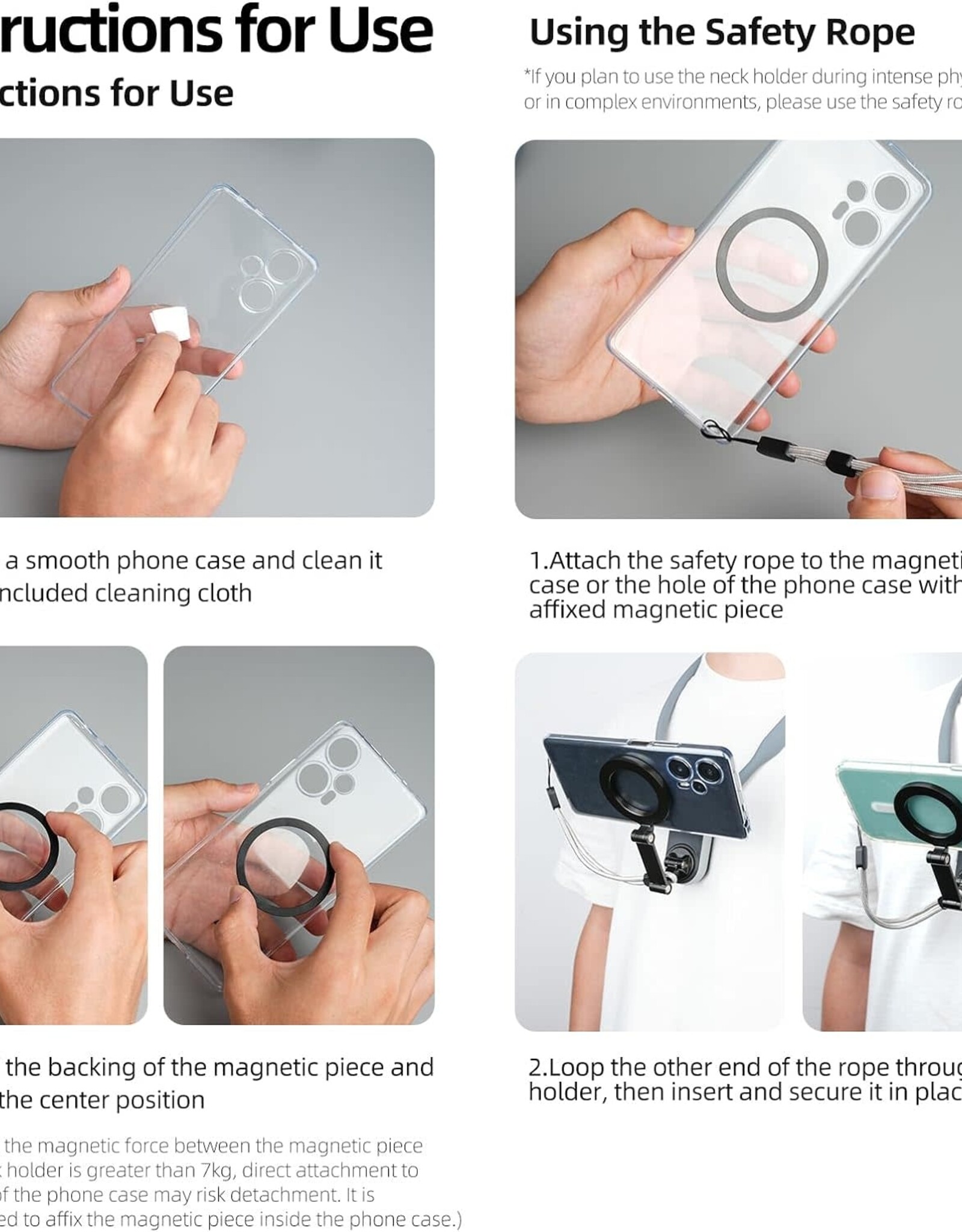 TELESIN° Magnetic Neck Mount