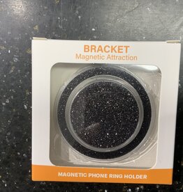 Bracket Magnetic Attraction Black Glitter