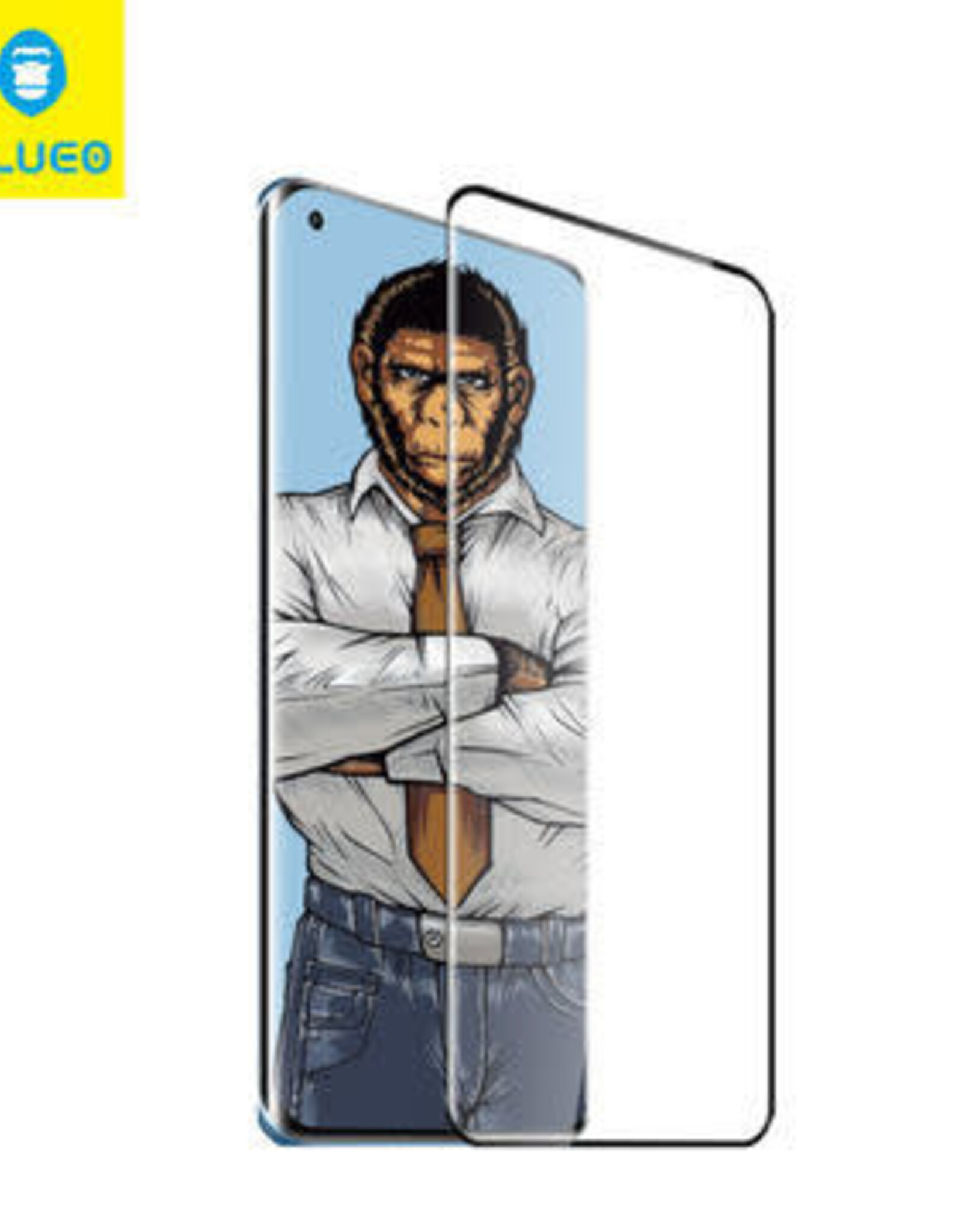 Blueo BLUEO 2.5 Silk Full Cover HD Tempered Glass