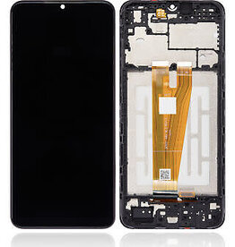 LCD Assembly With Frame Compatible For Samsung Galaxy A04 (A045 / 2022) (Refurbished) (All Colors)(Parts)