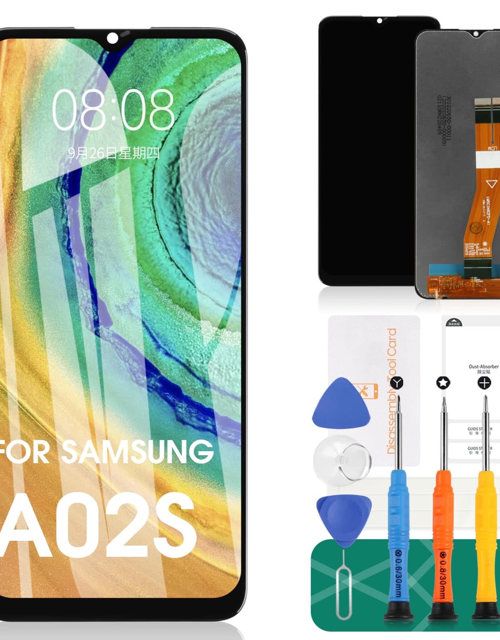 Samsung A02s  refurbished  (A025M/2020) Screen/LCD Replacement International Version Dual Sim