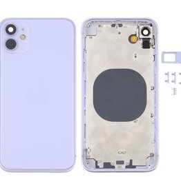 Rear Housing + Frame Back + Glass + Camera Glass iPhone 12 A2172, A2402 Purple