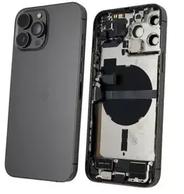 Back Housing W/ Small Components Pre-Installed Compatible For iPhone 13 Pro Max