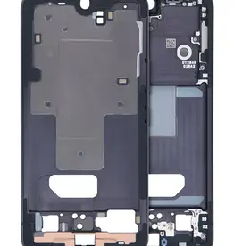 Mid-Frame Housing Compatible For Samsung Galaxy S22 5G (International Version) (Phantom Black)