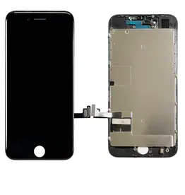 Mobilesentrix Apple iPhone 8 LCD Assembly With Steel Plate Compatible For iPhone 8 / SE (2020) (Aftermarket Pro XO7 / Incell) (Black) (parts)