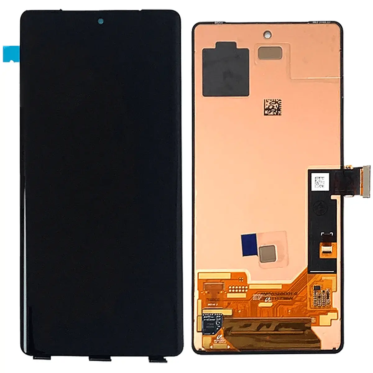 Ecran Complet Noir OLED Oppo A76 (Avec châssis