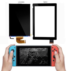 LCD Screen Display Compatible For Nintendo Switch