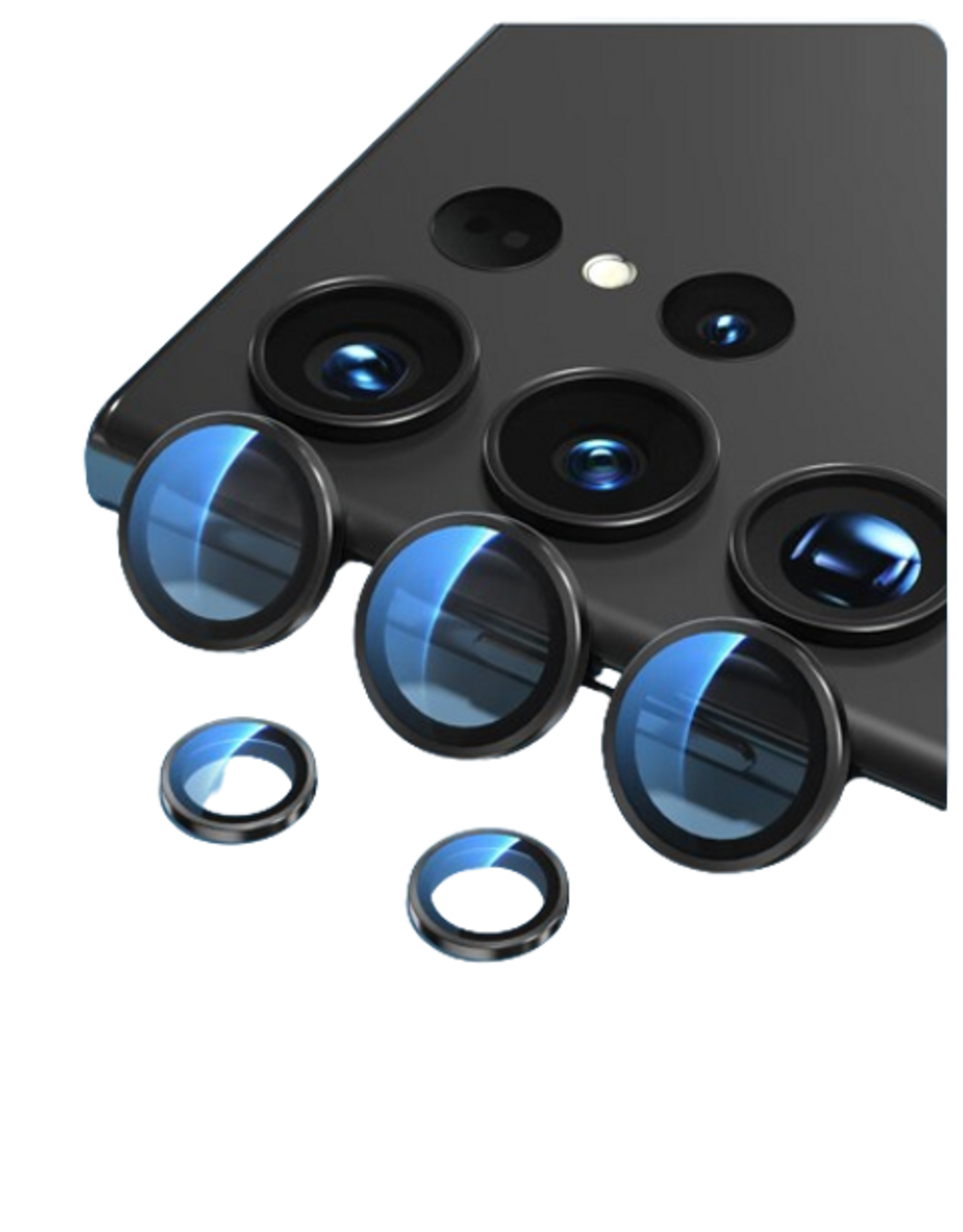 Blueo Phone Camera Lens Protector Black S24