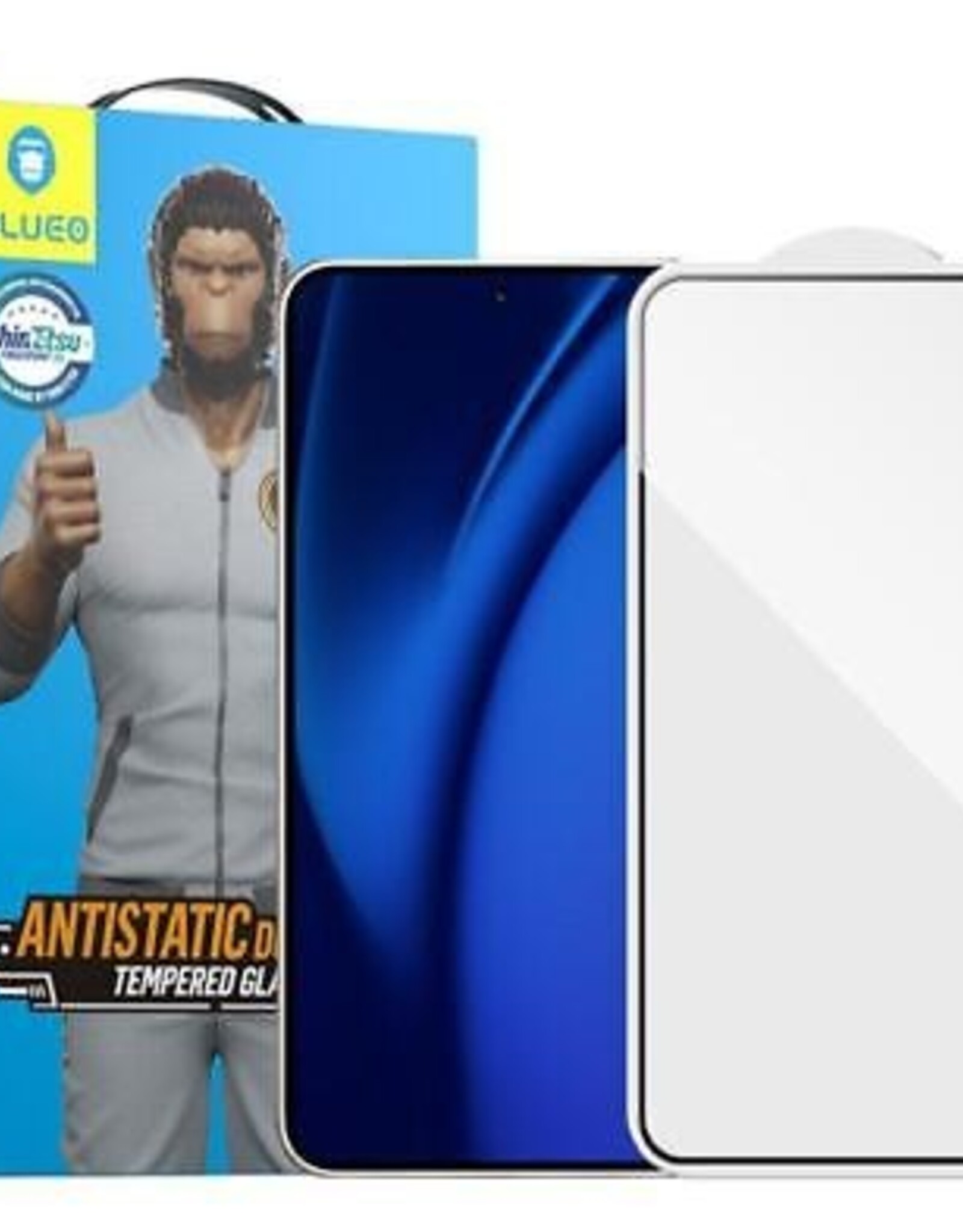 BLUEO 2.5 Silk Full Cover HD Tempered Glass Samsung S24 +