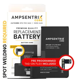 Replacement Battery iPhone 12 Pro Max (Ampsentrix)