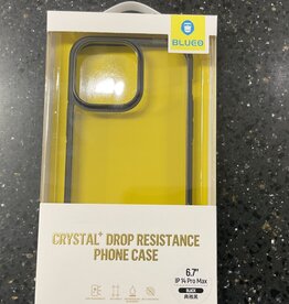 BLUEO APE iPhone 14 Pro Max Clear Matte( Black Trim)