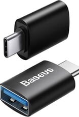 Baseus Ingenuity Series Mini OTG Adaptor Type-C to USB-A 3.1 Black