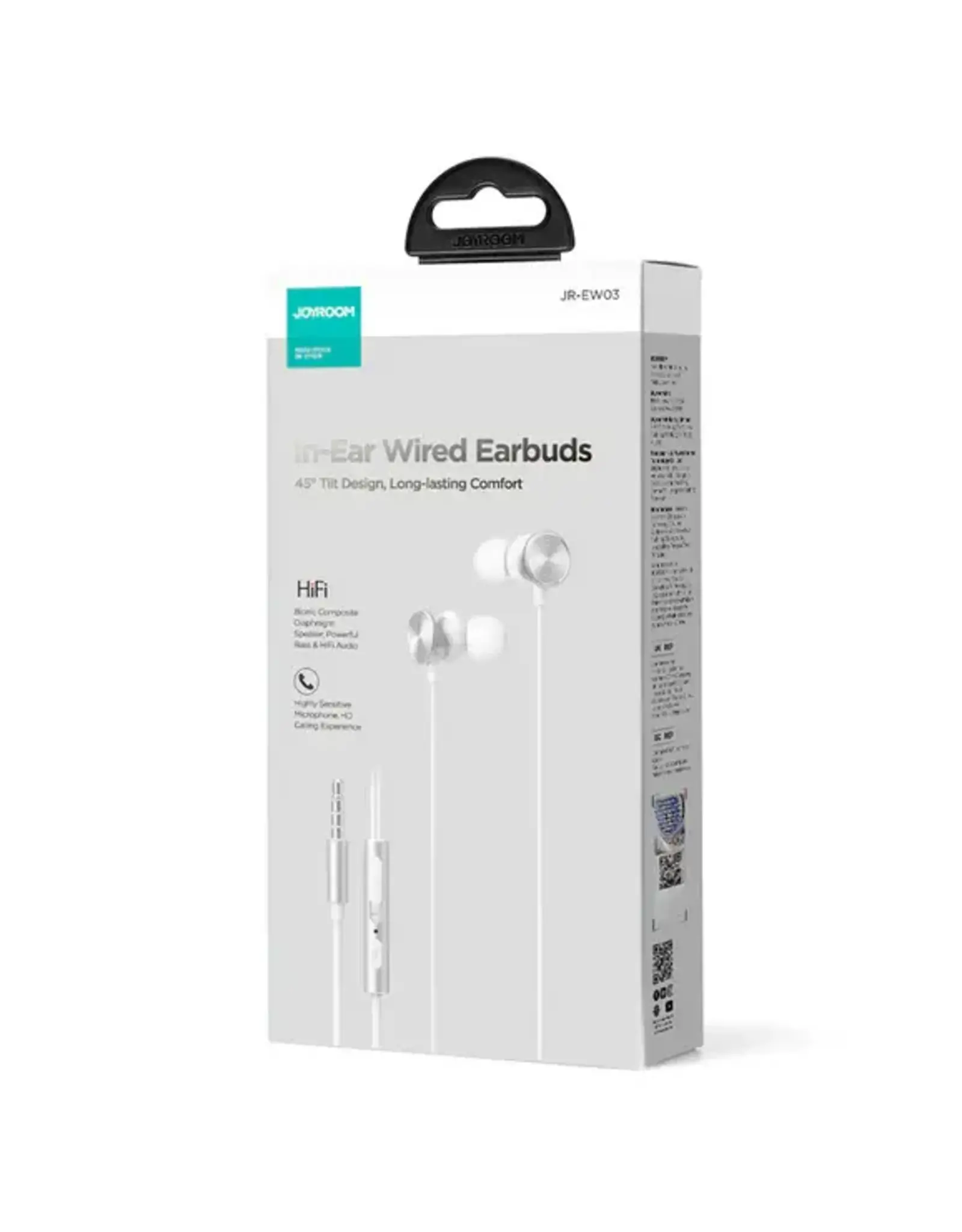 JR-EW03 Wired Series In-Ear Metal Wired Earbuds