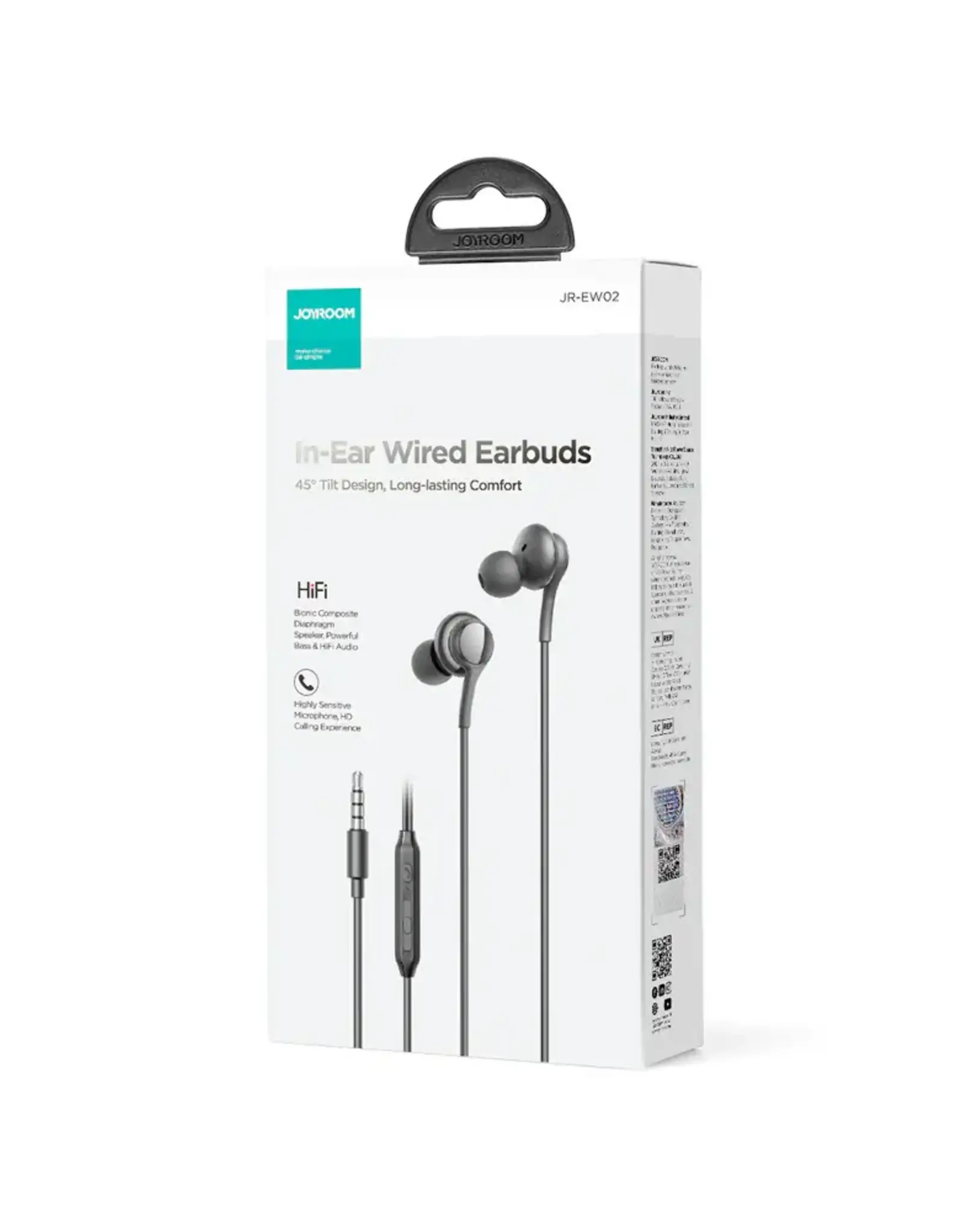 JR-EW02 Wired Series In-Ear Wired  Earbuds