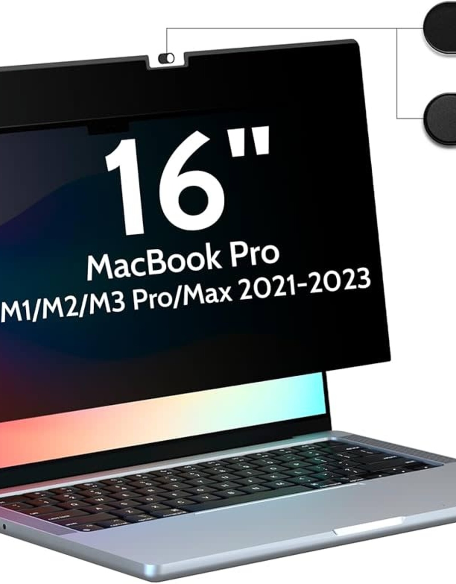 Baseus Magic Drawing Series Magnetic Peep-Proof Screen Protector for MacBook