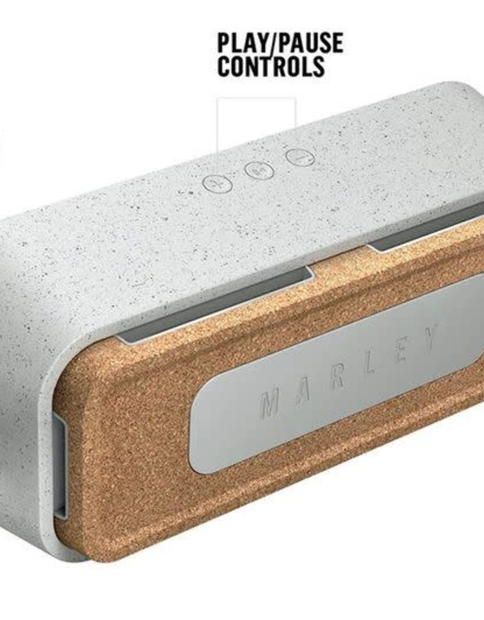 Marley No Bounds XL Portable Bluetooth Speaker (Grey)