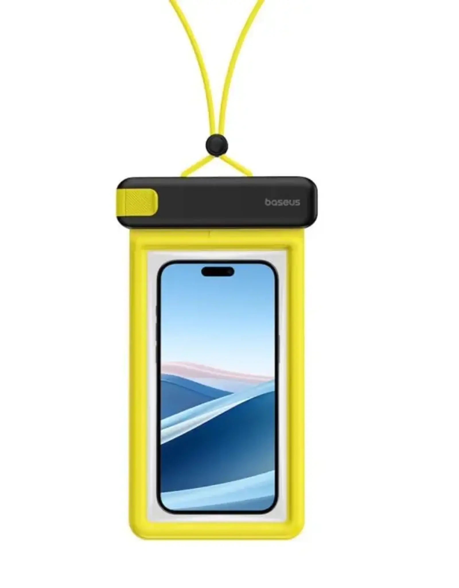 Baseus DeepDive Series Clip-on Air-Bag Waterproof Phone Pouch Cluster Black