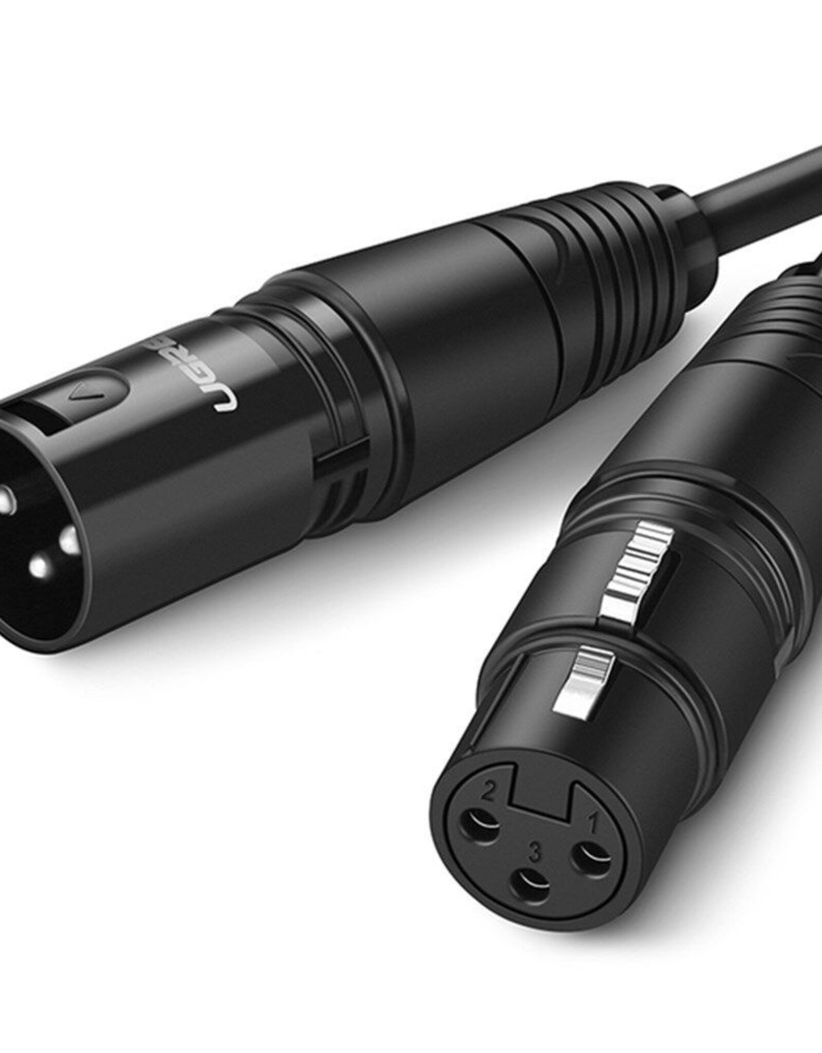 UGREEN 8m XLR Male to Female Cable Cannon Plug Microphone Extension  Cable for Audio Mixer Amplifiers