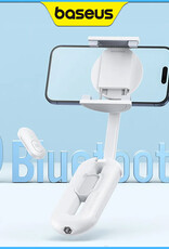 Baseus TechShot Series Dual- Support Phone Selfie Stick Moon White