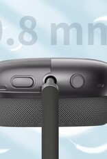 Soft TPU Headphone Case for Apple AirPods Max, Scratch-proof Headset Protective Sleeve Cover - Transparent Black