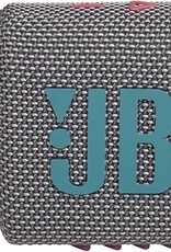 JBL GO 3 GRAY and Blue text