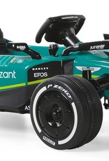 Dynacraft 12V Aston Martin Aramco Formula One Team Race Car for Age 3-8 Years, with Remote Contol