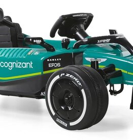 Dynacraft 12V Aston Martin Aramco Formula One Team Race Car for Age 3-8 Years, with Remote Contol