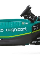 Dynacraft 12V Aston Martin Aramco Formula One Team Race Car for Age 3-8 Years, with Remote Contol