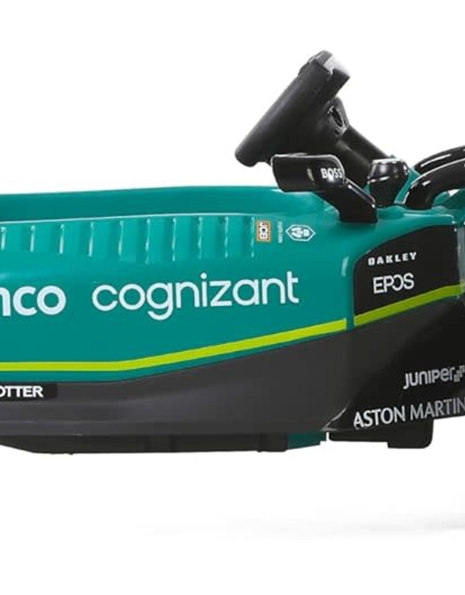 Dynacraft 12V Aston Martin Aramco Formula One Team Race Car for Age 3-8 Years, with Remote Contol