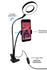 Monster Multi-Color 3.5" LED Ring Light (MSV7-1003-MWT)*